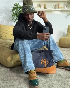 Allday Shopper Bag Denim