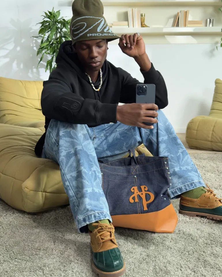 Allday Shopper Bag Denim