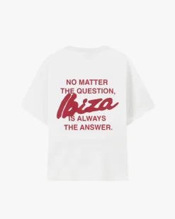 Answer Tee White