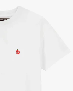 Apple Crew Slim Tee White