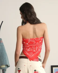 Bandana Handkerchief Red