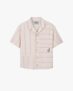 Block Shirt Beige