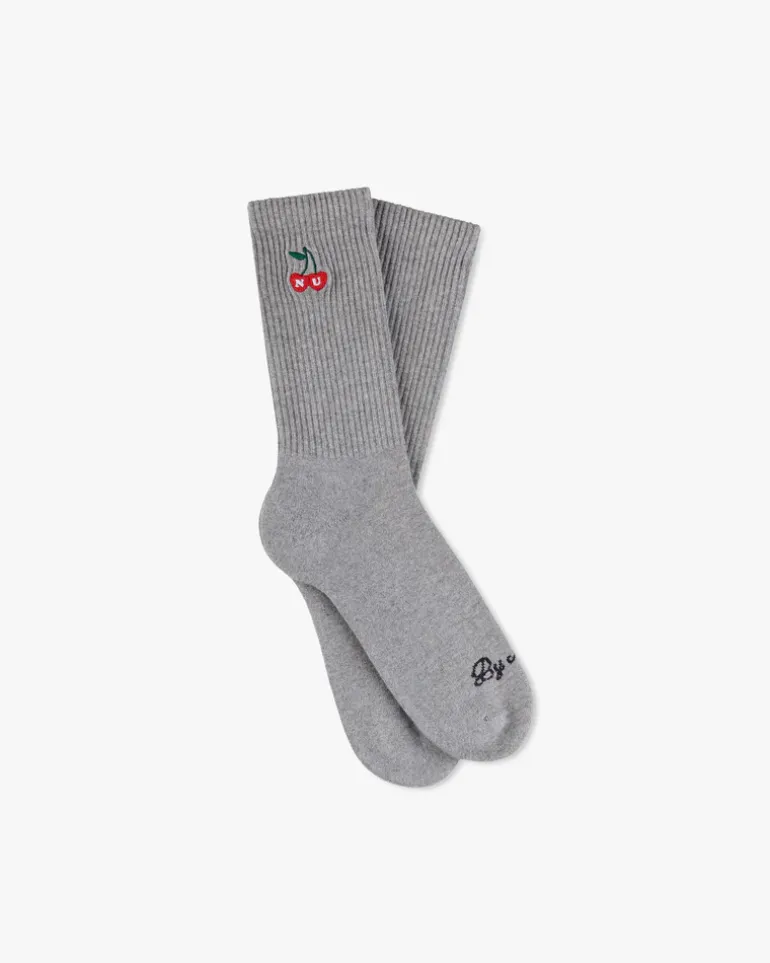 Calcetines Quote Verde/Gris 2Xpack