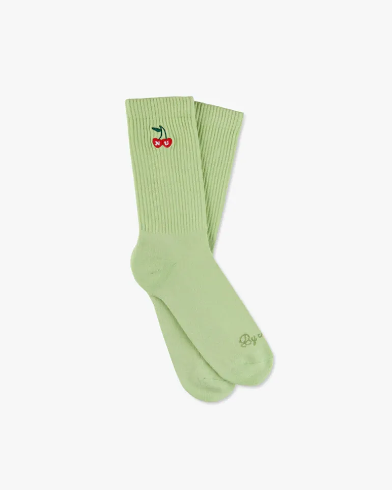 Calcetines Quote Verde/Gris 2Xpack