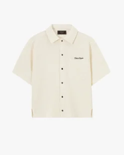 Camisa Marbella Waflle Blanco Crema