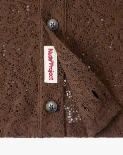 Camisa Romantica Marrón
