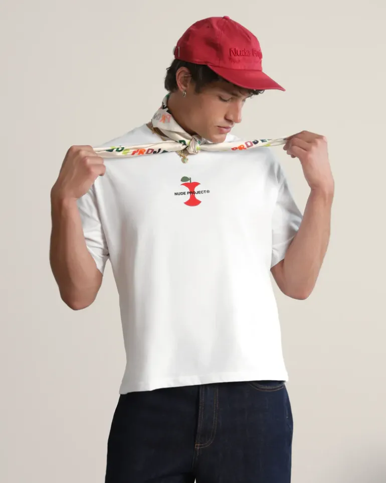Camiseta Apple Blanca