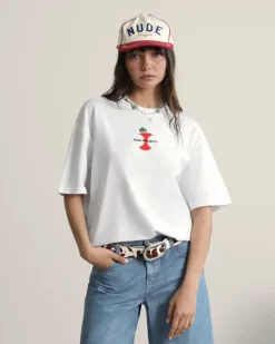 Camiseta Apple Blanca