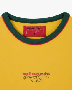 Camiseta Brasil Amarilla