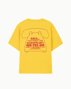 Camiseta Call Amarilla