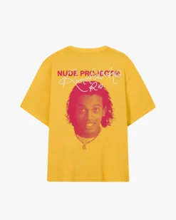 Camiseta Face Amarilla