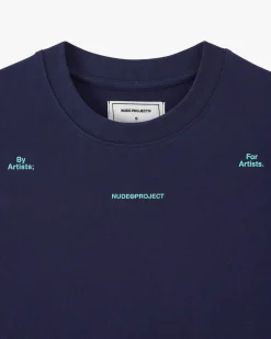 Camiseta Fine Art Azul Marino