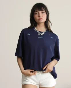 Camiseta Fine Art Azul Marino