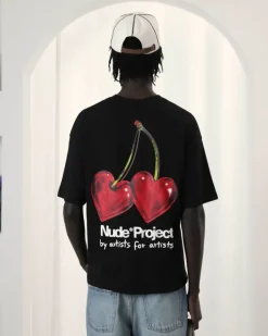Camiseta Juicy Cherry Negra