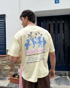Camiseta Lil'Rebel Blanco Crema