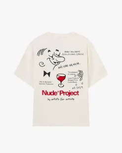 Camiseta Más Vino Blanco Crema