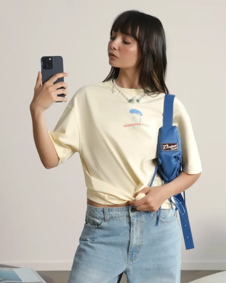 Camiseta Mushroom Amarilla