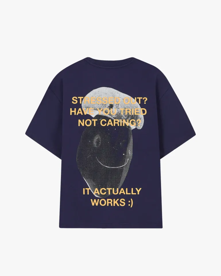 Camiseta Mushroom Azul Marino