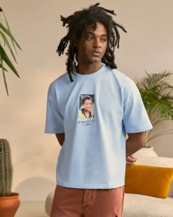 Camiseta Palmares Azul Cielo