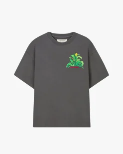 Camiseta Plant Gris Oscuro