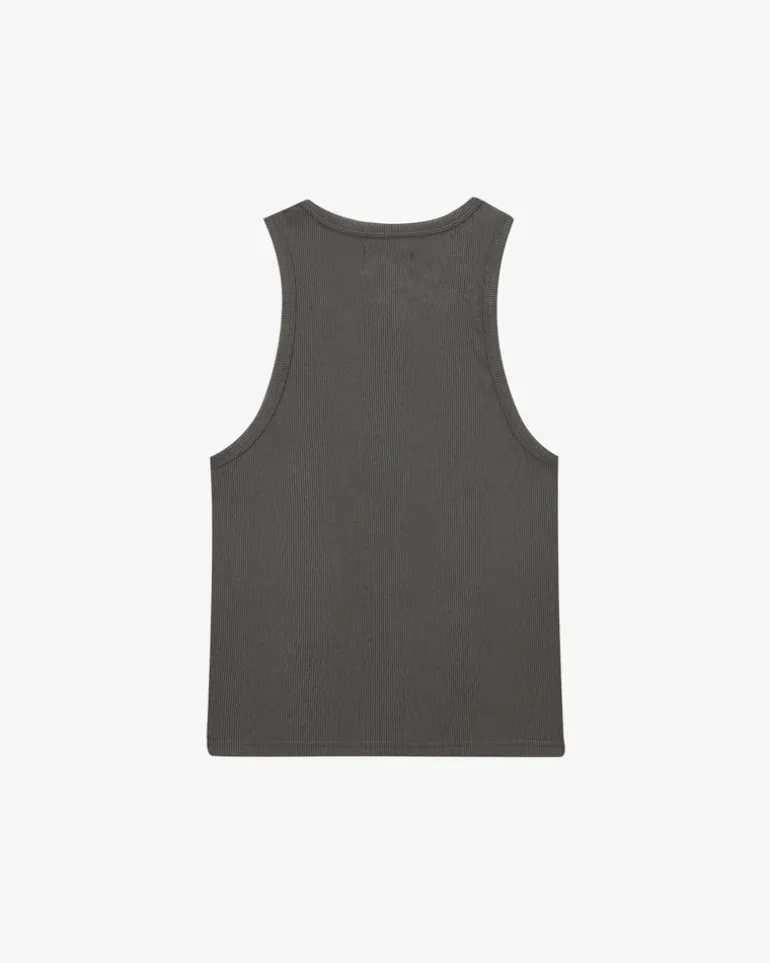 Camiseta Tirantes Ss24 Beige/Gris Oscuro