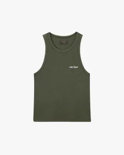 Camiseta Tirantes Ss24 Verde/Marrón