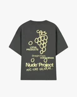 Camiseta Viña Gris Oscuro