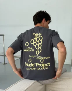 Camiseta Viña Gris Oscuro