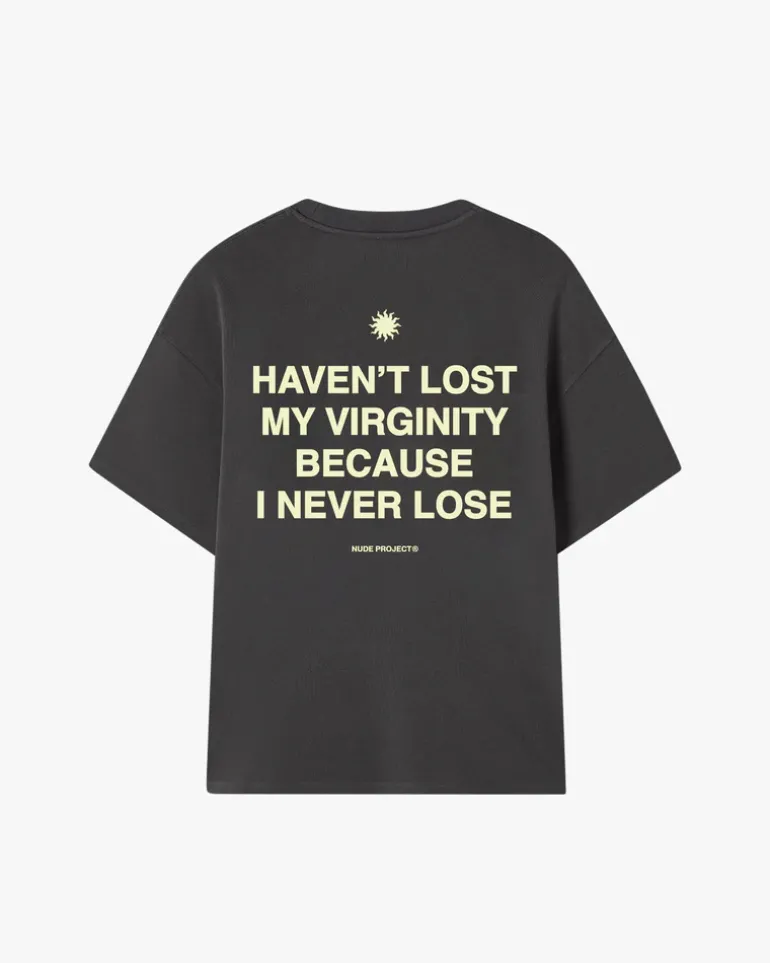 Camiseta Virginity Gris Oscuro