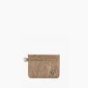 Canvas Cardholder Brown