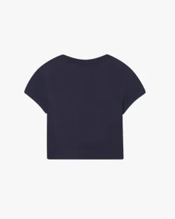 Cerise Top Navy