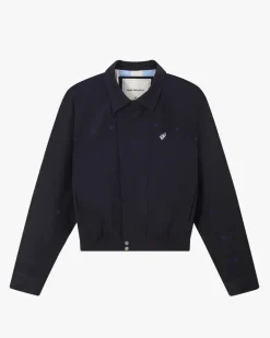 Chaqueta Flap Twill Azul Marino