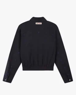 Chaqueta Flap Twill Azul Marino