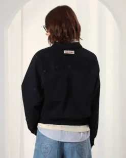 Chaqueta Flap Twill Azul Marino
