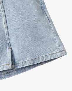 Cherry Denim Skirt