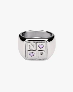 Chess Ring Silver