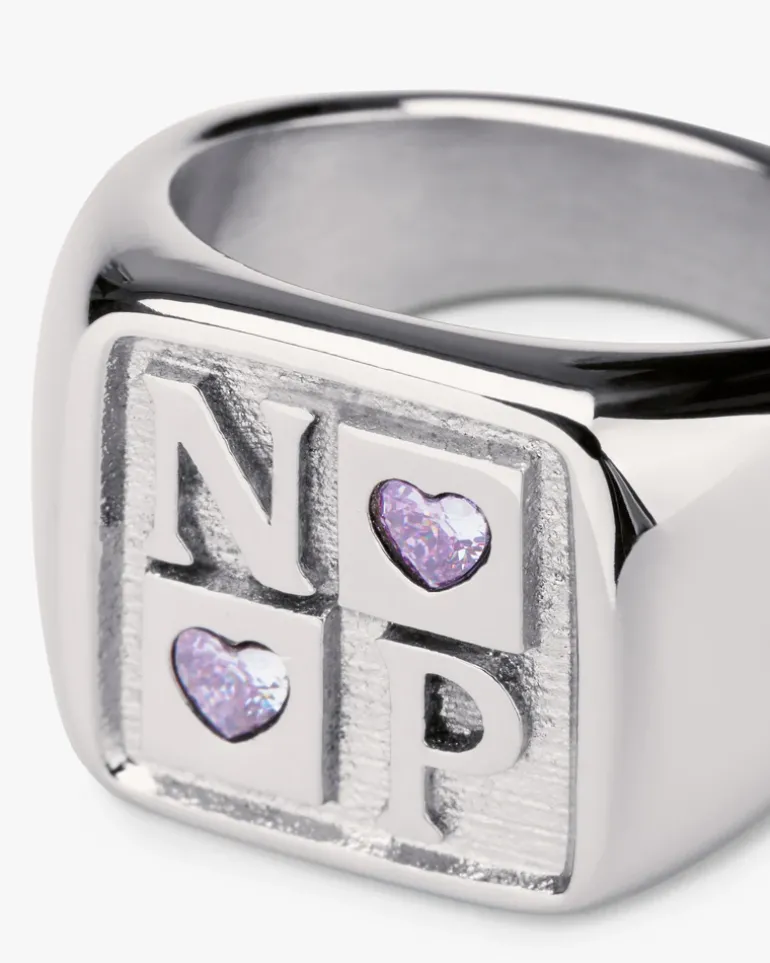 Chess Ring Silver