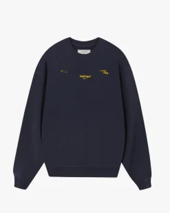 Crewneck Global Soon Azul Marino
