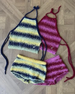 Culotte Melangi Amarillo