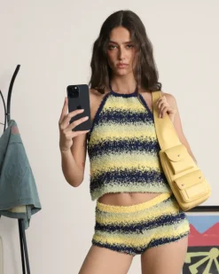 Culotte Melangi Amarillo