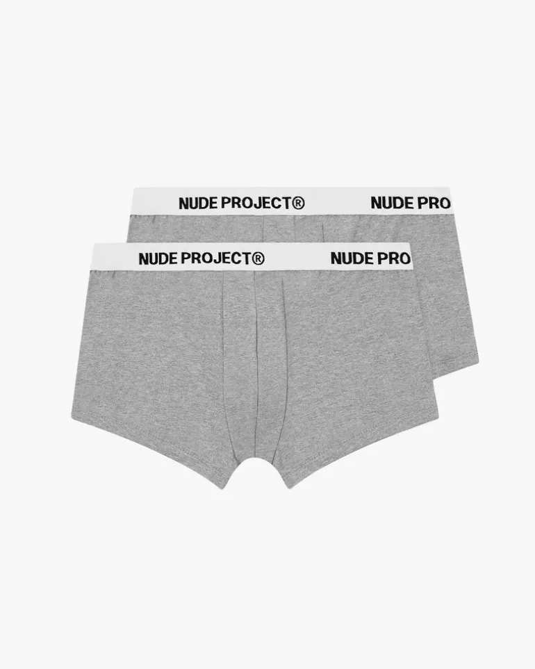 Essential Boxer Gris 2Xpack
