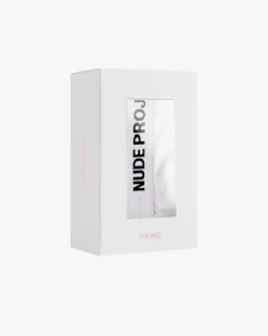 Essential Thong White
