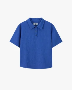 Half Polo Blue