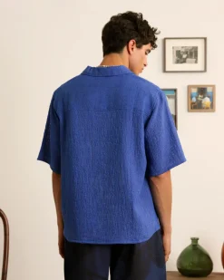 Half Polo Blue
