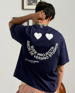 Happy Tee Navy