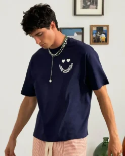 Happy Tee Navy
