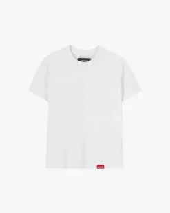 Heart Slim Tee White