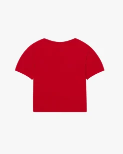 Hearts Tee Red
