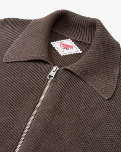 Jersey Con Cremallera First Class Marrón