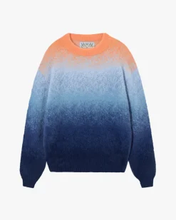 Jersey Gradient Cozy Naranja